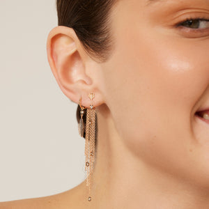 Dart Feather Halka Küpe