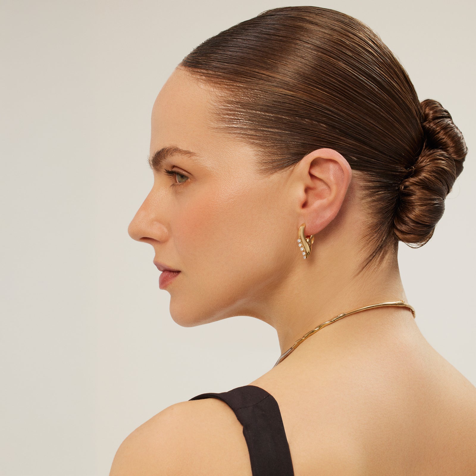 Midi Flare Sallantılı Küpe - Kısmet by Milka Türkiye