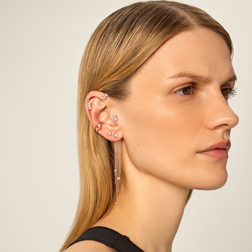 Trio Pear Maxi Sabit Piercing