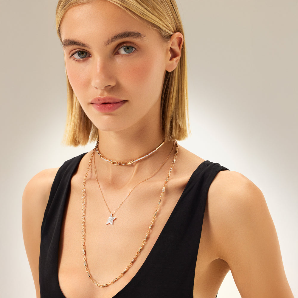 Conic Mix Zincir Kolye