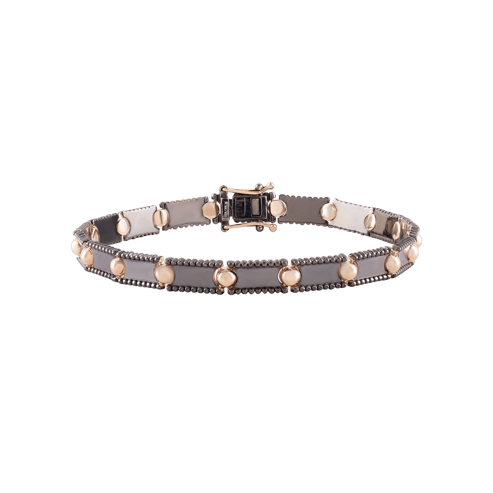 Midnight Trio Beads Bilezik