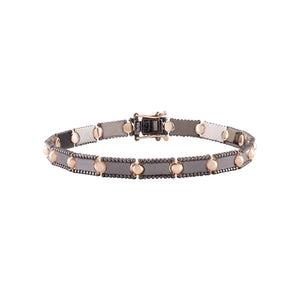 Midnight Trio Beads Bilezik