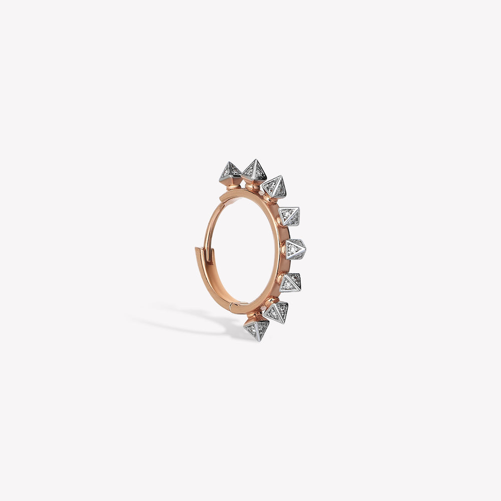 Shimmery Prism Maxi Halka Küpe