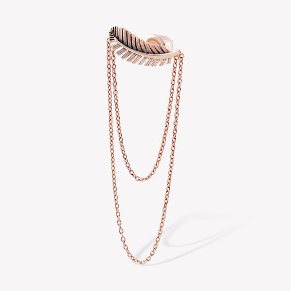 Feather Sallantılı Küpe