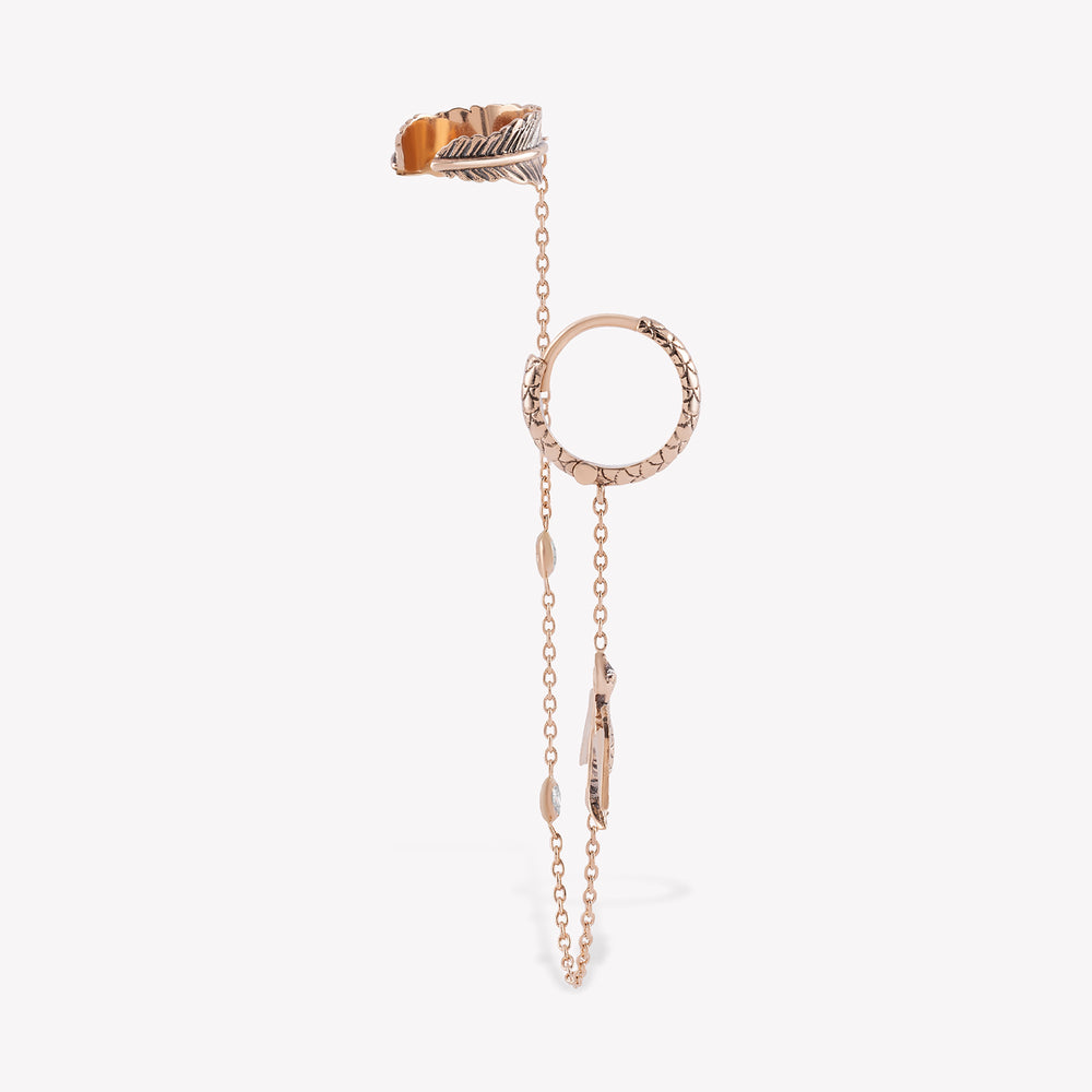 Sparrow cuff küpe