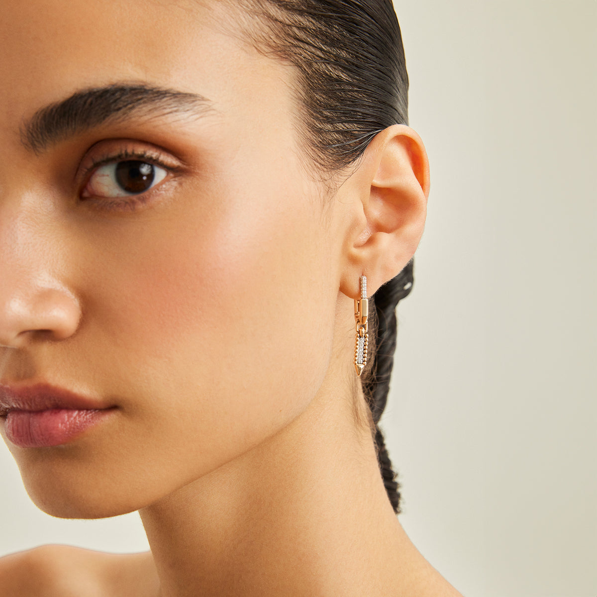 Beads Loop Halka Küpe