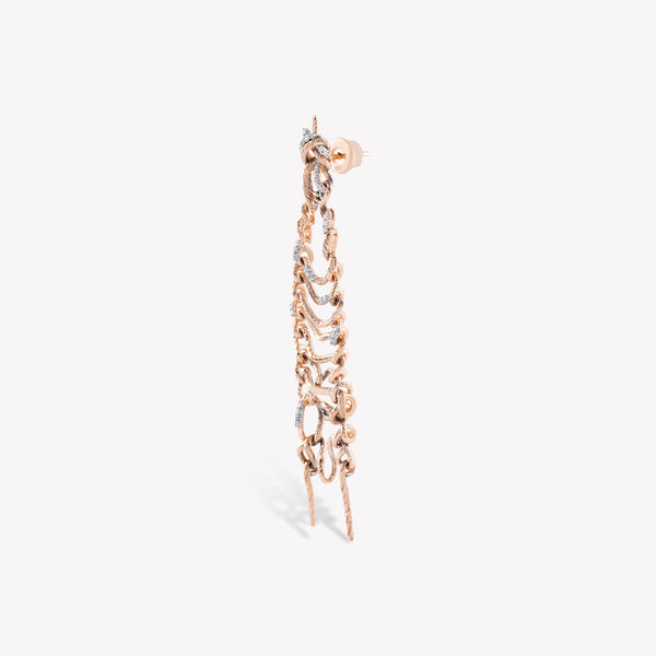 Rung Mini Sallantılı Küpe