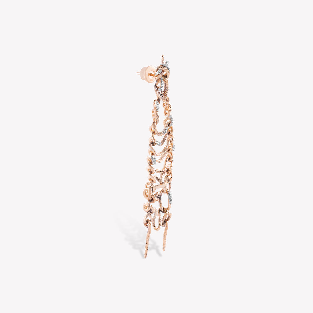 Rung Mini Sallantılı Küpe