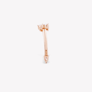 Pear Drop Göbek Piercing
