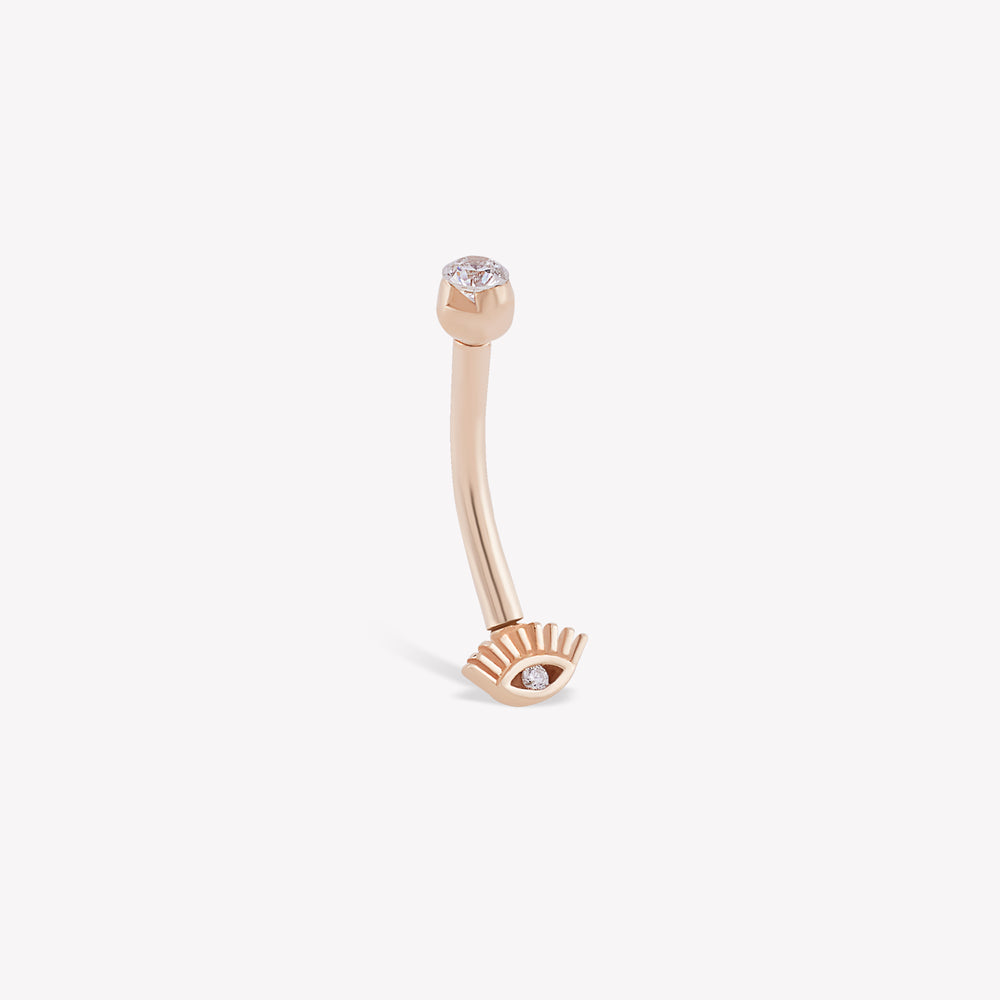 Evil Eye Göbek Piercing