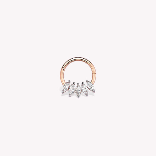 Marquise Cluster Halka Piercing