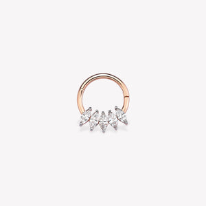 Marquise Cluster Halka Piercing
