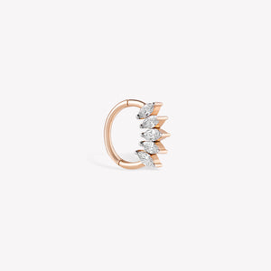 Marquise Cluster Halka Piercing