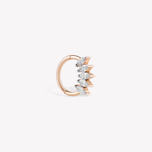 Marquise Cluster Halka Piercing
