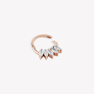 Marquise Cluster Halka Piercing
