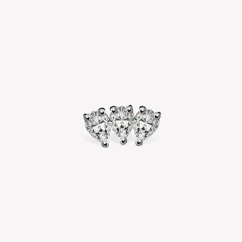 Trio Pear Maxi Sabit Piercing