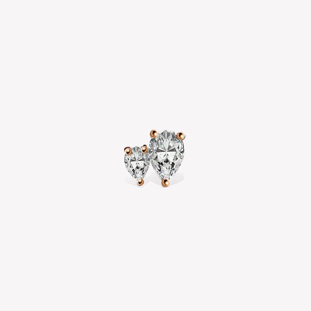 Twin Pear Sabit Piercing