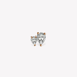 Twin Pear Sabit Piercing