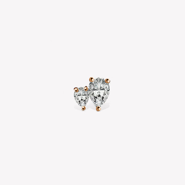Twin Pear Sabit Piercing