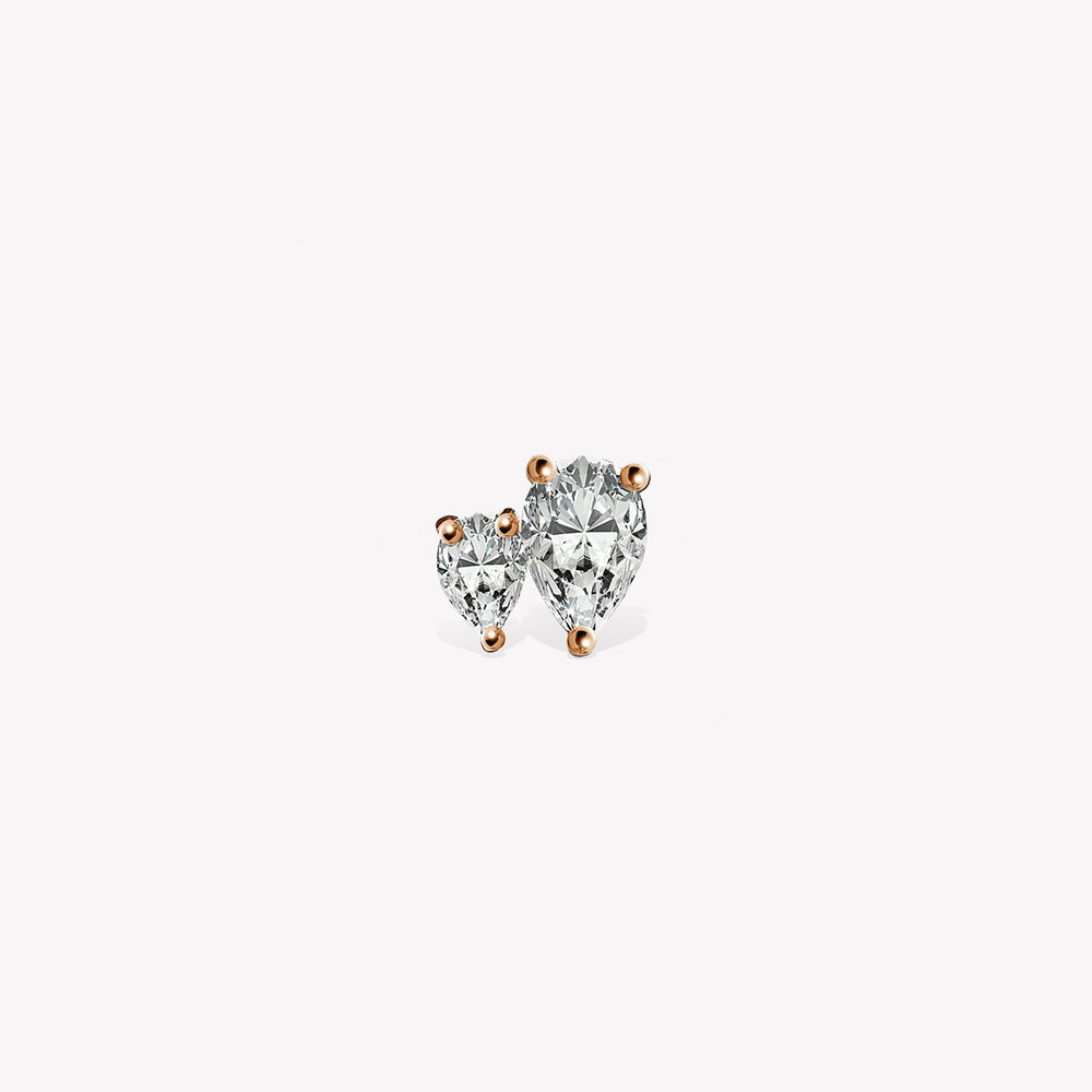 Twin Pear Sabit Piercing