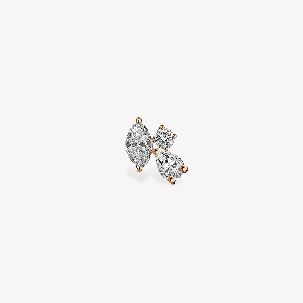Midnight Blossom Sabit Piercing