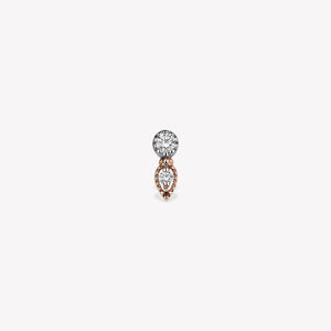 Droplet Solitaire Sallantılı Piercing
