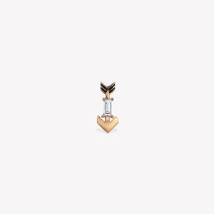 Arrow Baguette Piercing