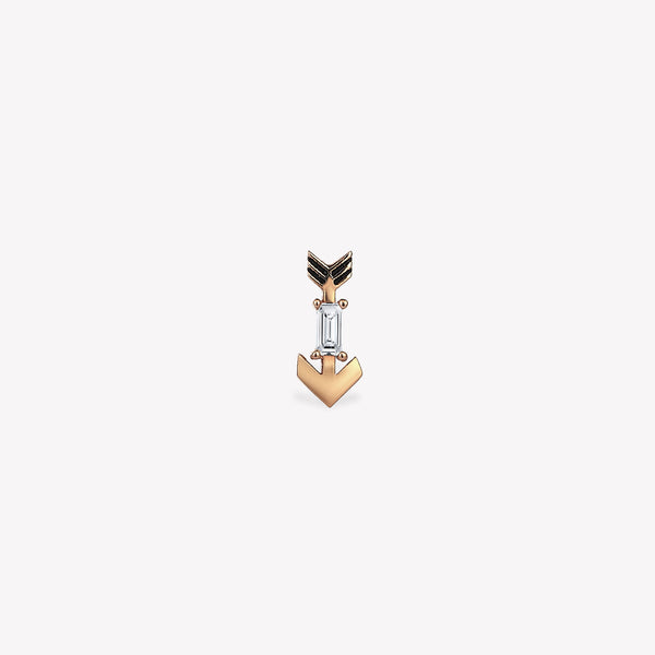 Arrow Baguette Piercing