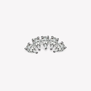 Quintet Pear Sabit Piercing