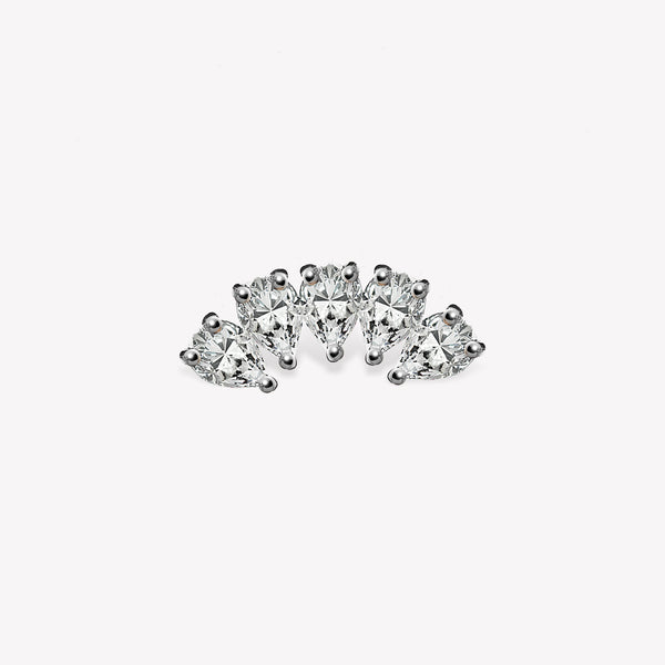 Quintet Pear Sabit Piercing