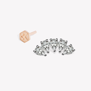 Quintet Pear Sabit Piercing