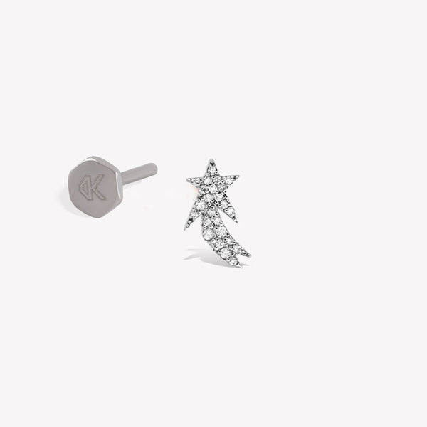 Comet Pave Piercing