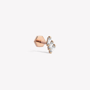 Shimmery Step Sabit Piercing
