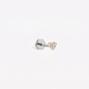 Mini Heart Piercing
