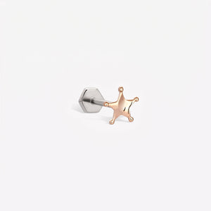Sheriff Star Piercing