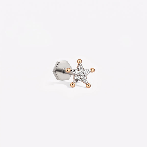 Sheriff Star Piercing