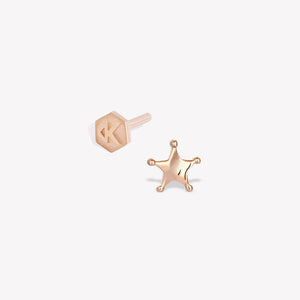 Sheriff Star Piercing