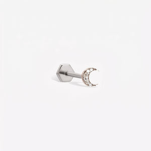 Crescent Moon Piercing