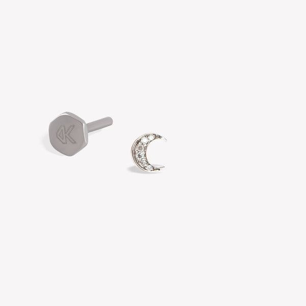 Crescent Moon Piercing