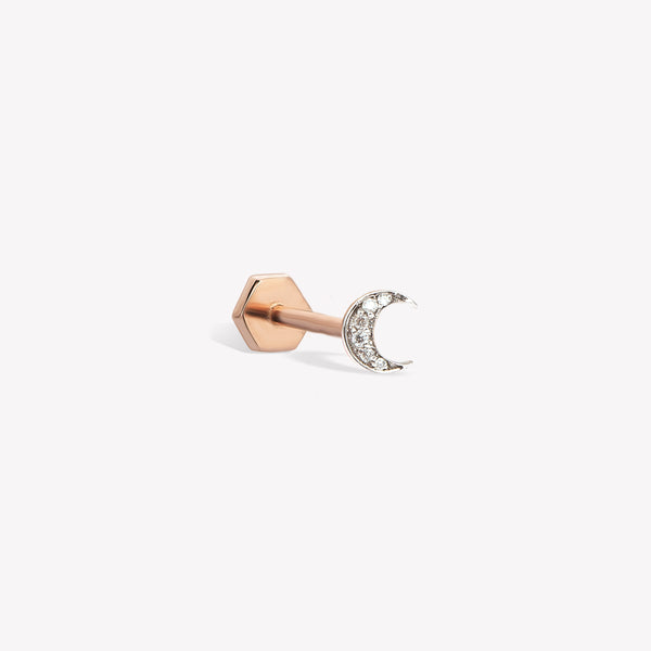 Crescent Moon Piercing