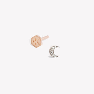 Crescent Moon Piercing