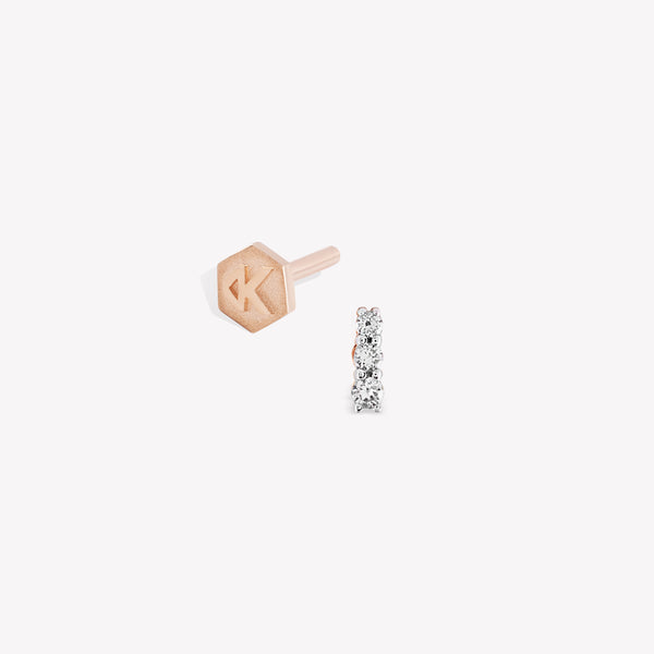 Solitaire Trio Piercing