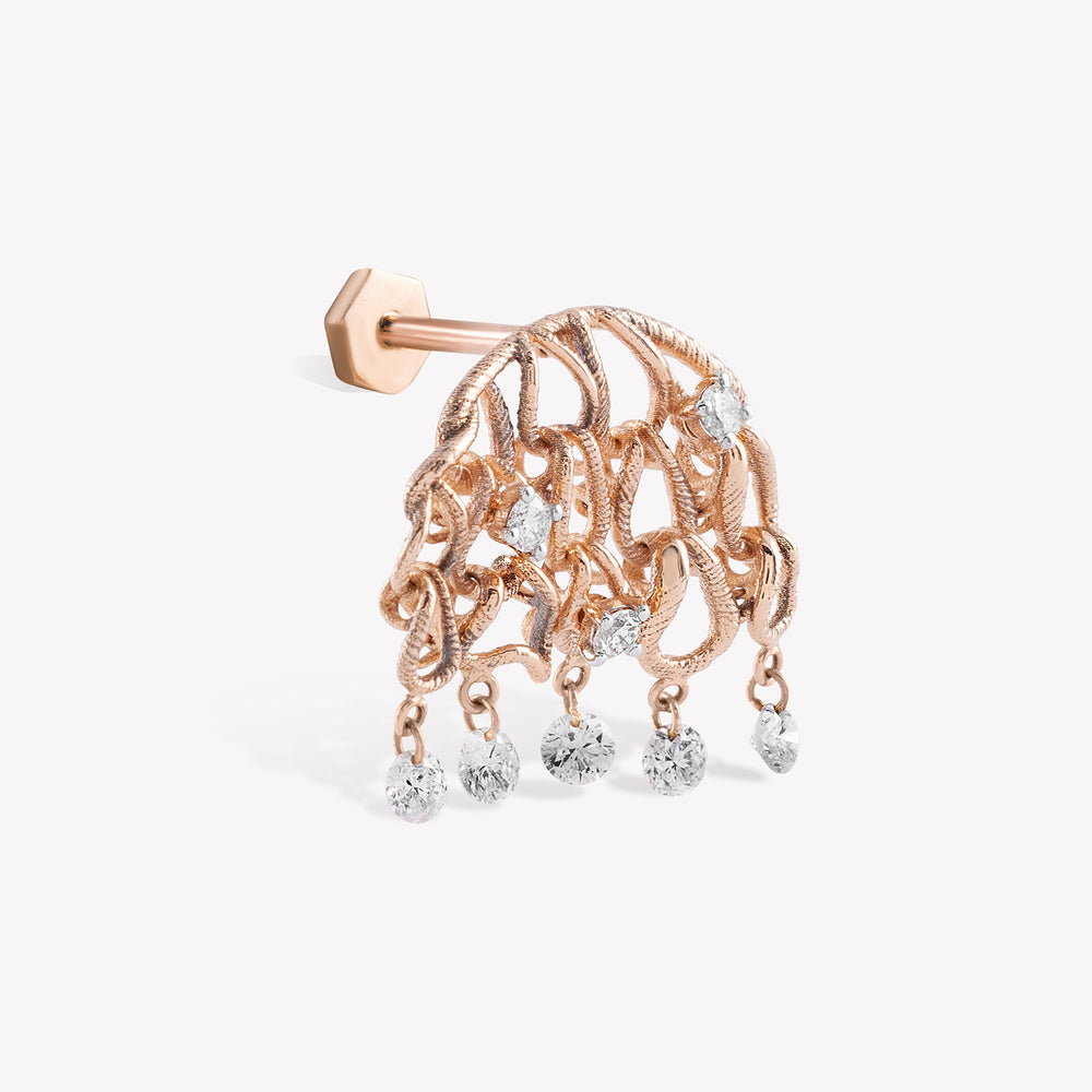 Intarsia Sallantılı Piercing