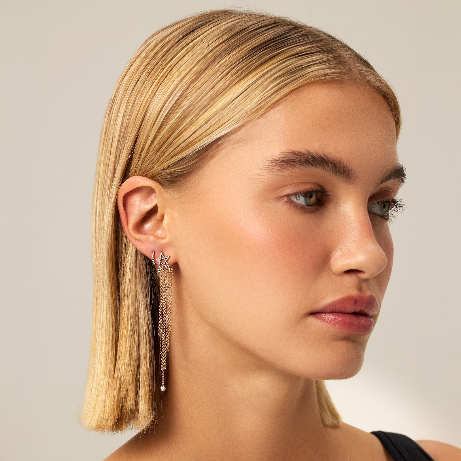 Mini Struck Doodle Sabit Küpe - Kısmet by Milka Türkiye