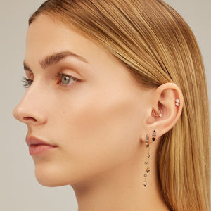 Teardrop Duo Piercing - Kısmet by Milka Türkiye