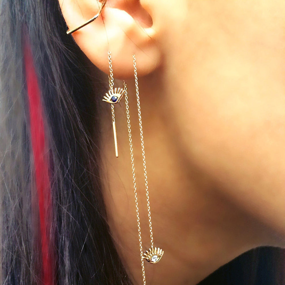 Evil Eye Sallantılı Küpe