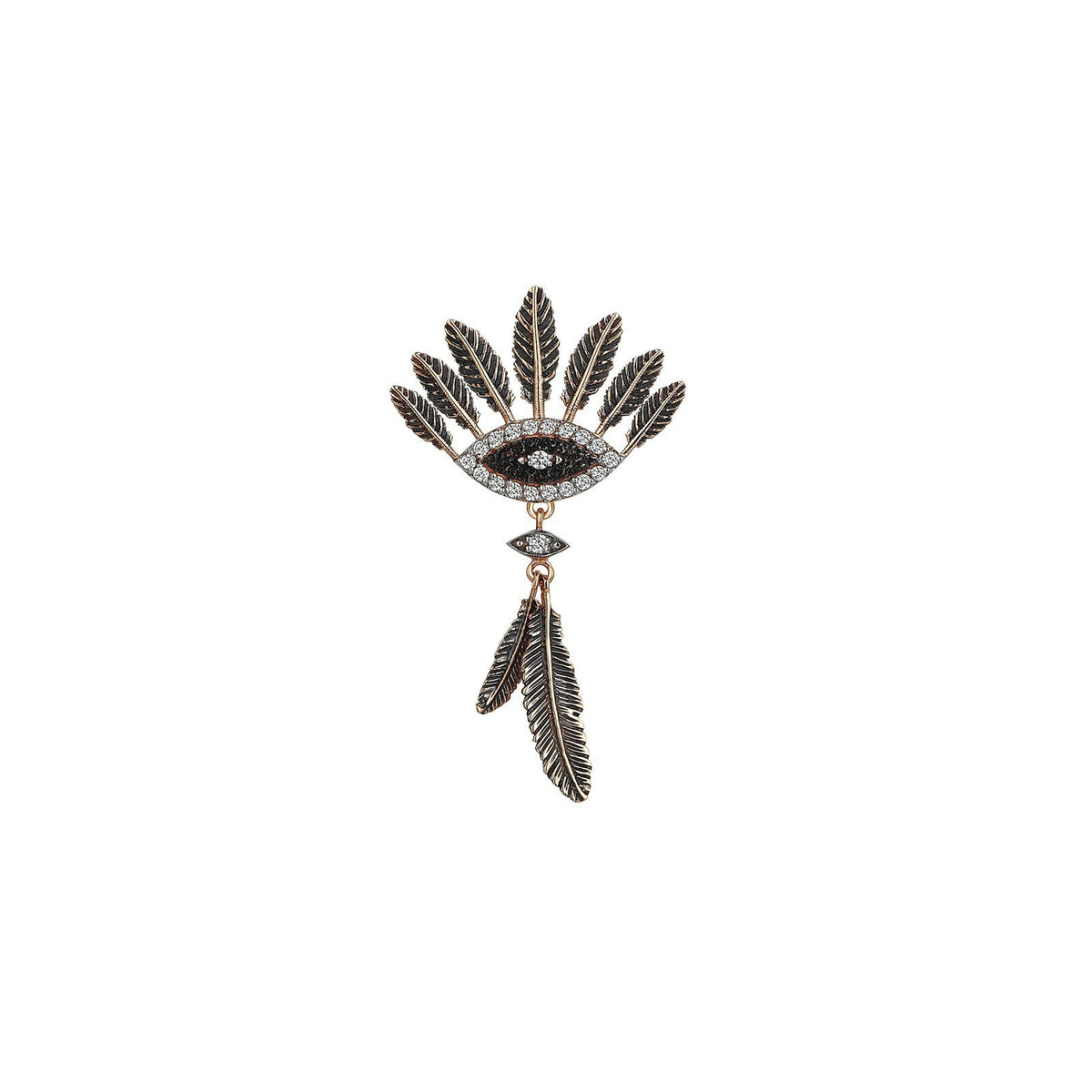 Feather Vision Sallantılı Küpe
