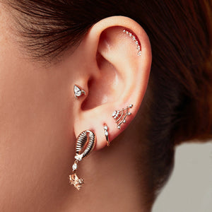 Maxi Beaded Arc Piercing - Kısmet by Milka Türkiye