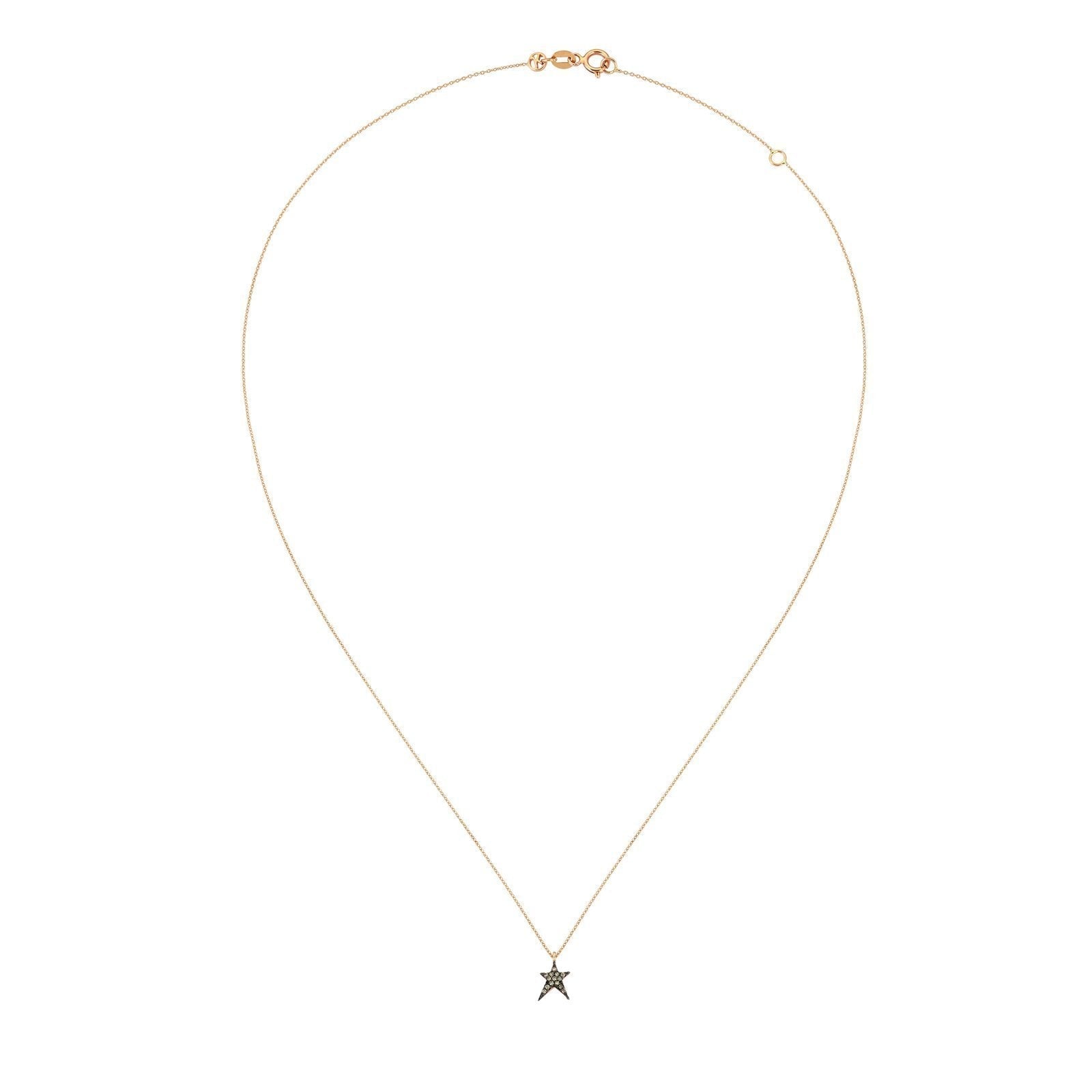 Mini Pave Struck Star Kolye - Kısmet by Milka Türkiye