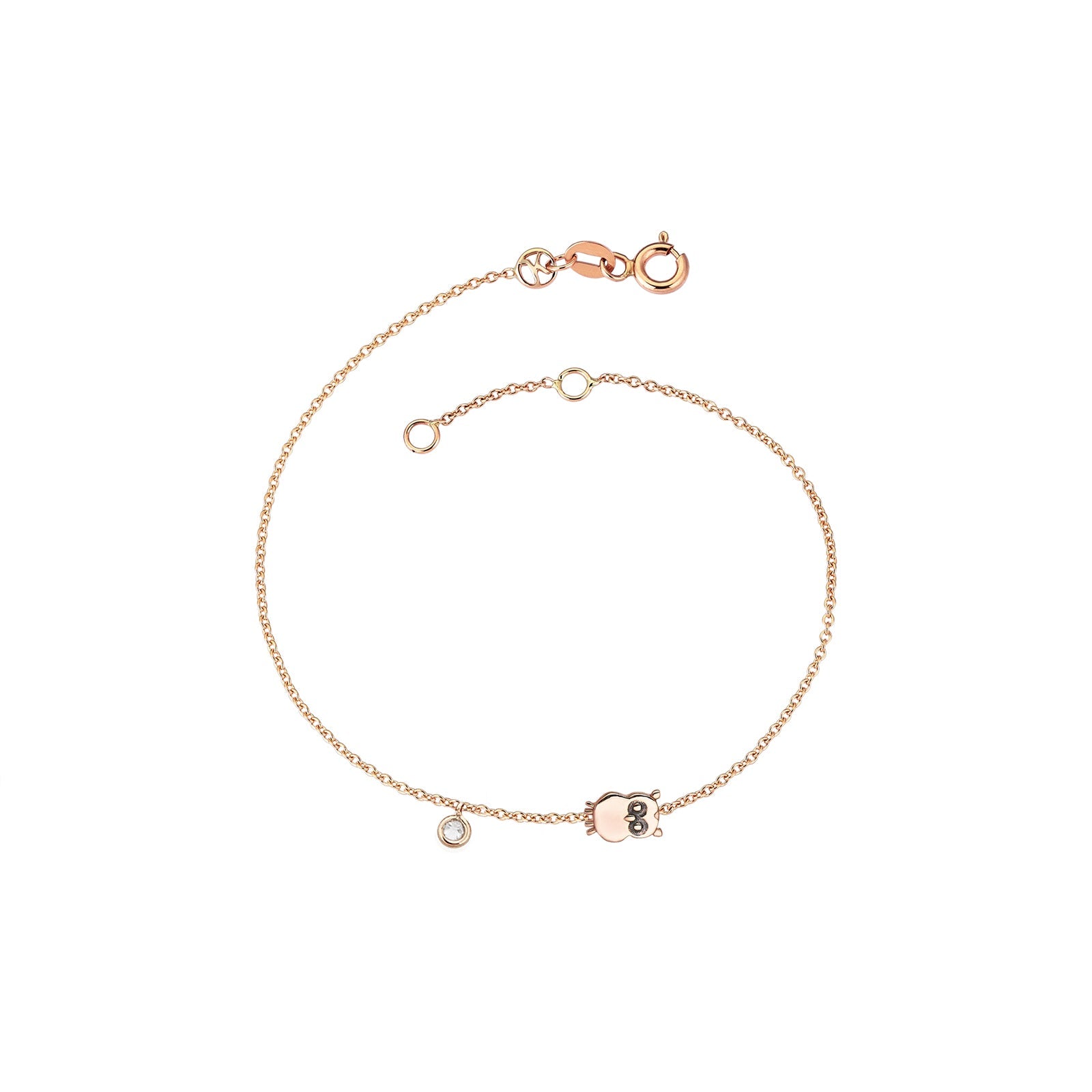 Owl Solitaire Bilezik - Kısmet by Milka Türkiye